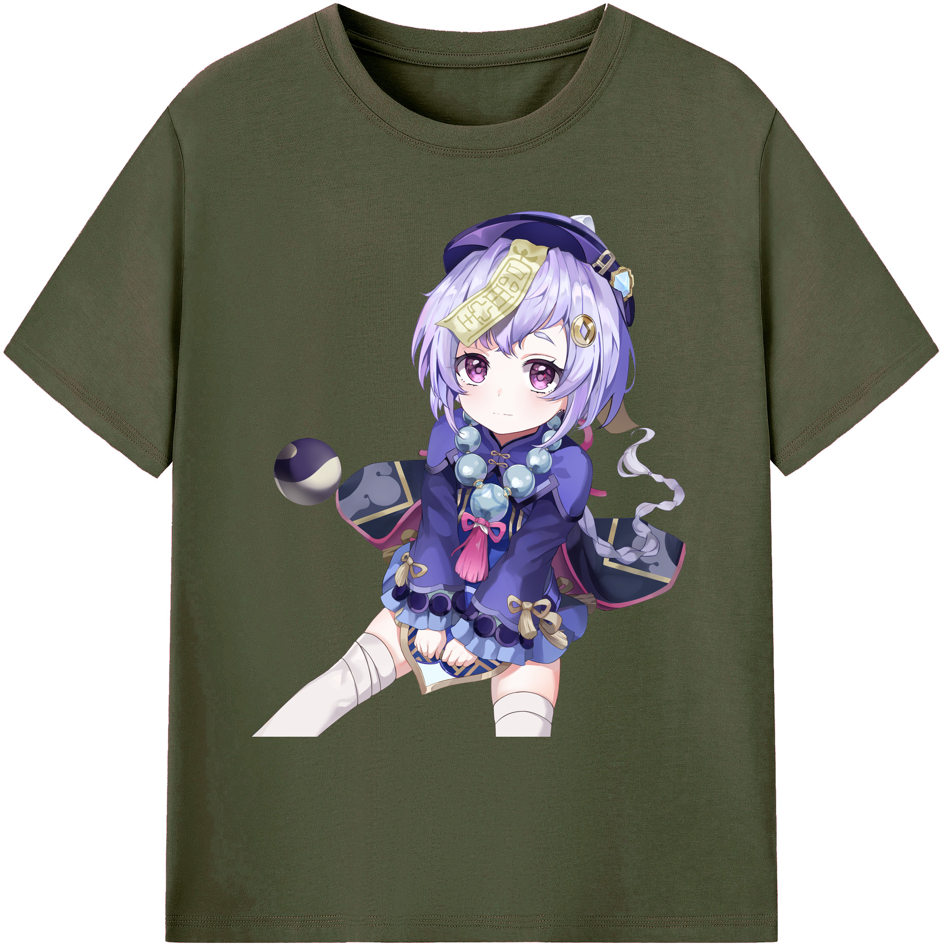 げんし神 七七 なな  genshin Nana 綿100％ メンズ半袖Tシャツ｜肌触りやわらか＆通気性